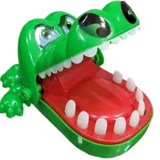 Brinquedo Crocodilo Engraçado Boca Jogo Dentista Mordida Dedo Jacaré Roleta Jogo Brinquedo Diversao