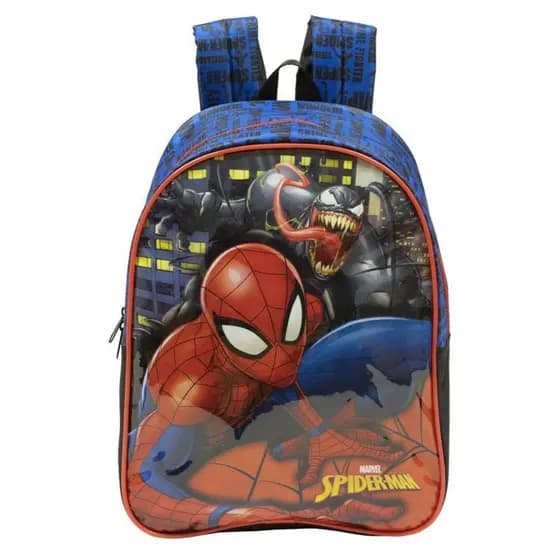 Mochila de Costas Escolar Infantil Spider Man Homem Aranha