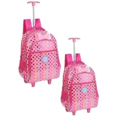 Mochila Escolar Trolley Rodinha Juvenil