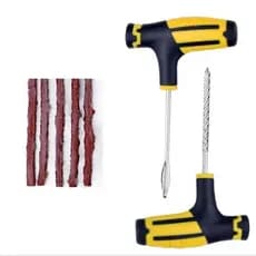 kit reparo macarrão para pneu sem camara. carro..moto. bicicleta