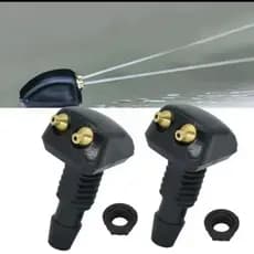 Par de Bico Ejetor Lavador de Para-brisa Universal Esguicho Duplo/ brucutu