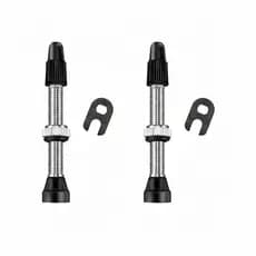 Um par de bico tubles para pneu de bicicleta speed e MTB