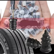 Kit Parafusos de Reparo Rápido para Pneus - Sem Desmontar!