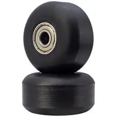 Roda Do Reformer Pilates Carrinho - Vertical Menos 50mm com 2 Rodas e 4 Rolamento 608ZZ Abec