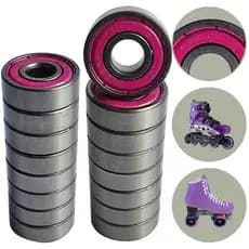 Kit 16 Rolamentos dos Abec 5 7 9 11 13 15 Patins Quad ou In Line Infantil e Adulto
