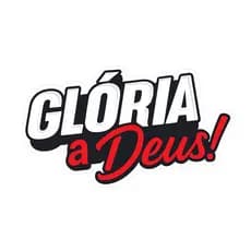 adesivo gloria a deus 16 cm alta qualidade para carro moto e caminhão