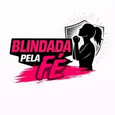 ADESIVO Blindada pela fé e oração 13 CM