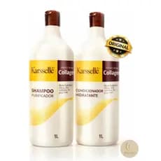 Kit Econômico Karssellé – Shampoo 1L + Condicionador 1L