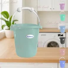 Balde premium reforçado alça ergonômica 11 litros lavanderia limpeza organização - Plastibrasil
