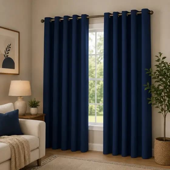 Cortina Blackout Corta Luz Blackout Diversos Tamanhos Decoração Sala e Quarto Blecaute Várias Cores