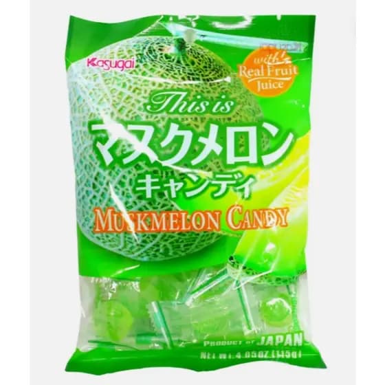 Bala Kasugai Sabor Melão - Musk Melon Candy