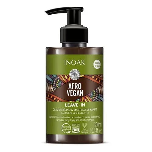 Inoar Afro Vegan Leave In 300 Ml