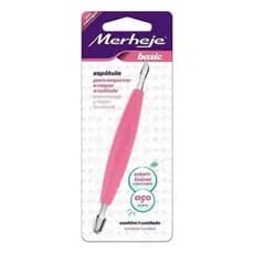 Espátula Para Empurrar E Raspar Cutícula Basic Rosa Merheje