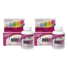 Kit 2 Ourivit Mulher Vitamina A-z 60 Cápsulas
