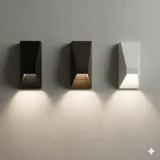 Arandela Luminária Capri Parede Externo Interno Muro