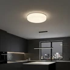 Plafon Luminária Sobrepor Redondo London Sala P/ 1 Lâmpada