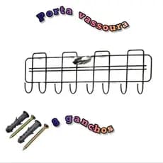 Suporte para vassouras, rodo