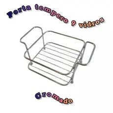 Porta temperos com espaço para 9 vidros, somente o suporte.
