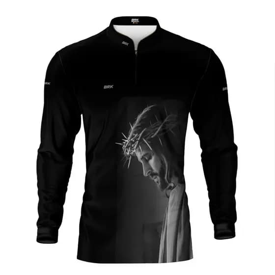 Camisa Camiseta Agro Brk Envio Imediato Eu Sou do Agro Cristão A paixão de Cristo com Proteção UV