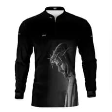 Camisa Camiseta Agro Brk Envio Imediato Eu Sou do Agro Cristão A paixão de Cristo com Proteção UV