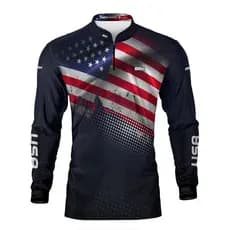 Camisa Camiseta Agro Estados Unidos Brk Fazendeiro Americano - Várias Estampas Texas Proteção UV