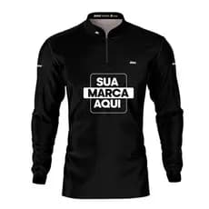 Kit 5 Camisas Brk Personalizadas Com Logo Para Empresa Agro Fazenda Pesca Uniforme Profissional