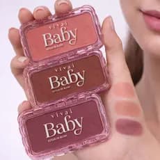 Estojo Blush Baby Vivai Beleza Natural