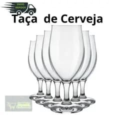 Jogo Taças de Vidro Windsor Cerveja Chopp 330ml Jogo 06 e 12 Peças