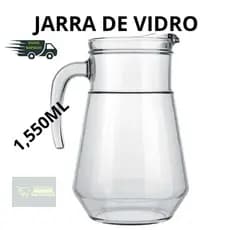 Jarra de Vidro 1,5 Litros Nadir Ginga