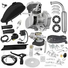 Kit Completo Motor Bike Bicicleta 100cc Preto ou Prata  O mais Potente - Envio Imediato
