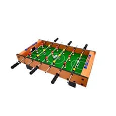 Mesa De Pebolim Grande Com Pés Madeira - 2 Bolinhas Inclusas