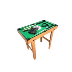 Mesa De Bilhar Grande Em Pé Sinuca Com Pernas De Madeira