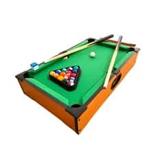 Mesa De Bilhar Mini Sinuca Pequena - Infantil De Madeira