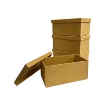 6 caixas 22x12x10 Caixa Caneca Madrinha Padrinho Casamento Lembrancinhas MDF Ideal P/2 Xicaras.