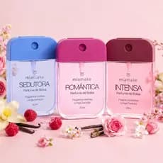 Perfume de Bolsa Miamake 30ml Feminino Longa Duração Mini Perfume Portátil Fragrância Intensa Romântica Sedutora