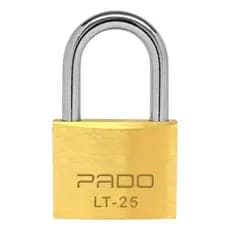 Cadeado PADO LT-25MM Linha Original Qualidade Comprovada 2 Chaves
