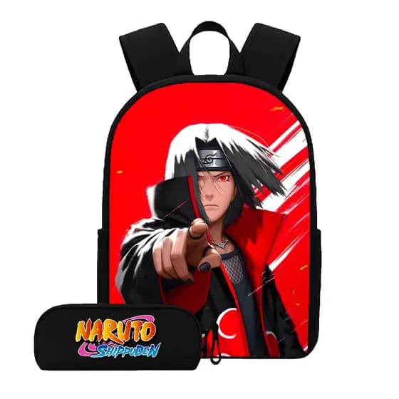 Mochila Infantil com Estojo Escolar Kit Completo Diversas Estampas Qualidade Premium
