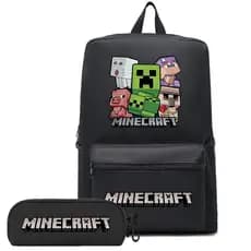 Kit Mochila Escolar Infantil + Estojo Reforçado Estampa Premium Alta Qualidade Confortável