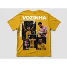 camiseta VOZINHA, jogador, goleiro, futebol, capitão , camiseta masculina, geek, profissional, goleiro vozinha