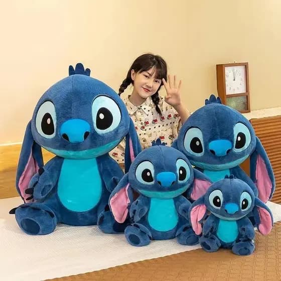 Stitch pelúcia 46 cm super fofinho