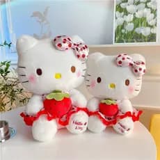 30cm /50cm Pelúcia Hello Kitty Kt - Maciez  Design Kawaii e Unissex