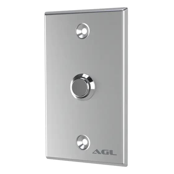 Acionador Botoeira Inox Agl De Embutir Alta Qualidade Na/nf