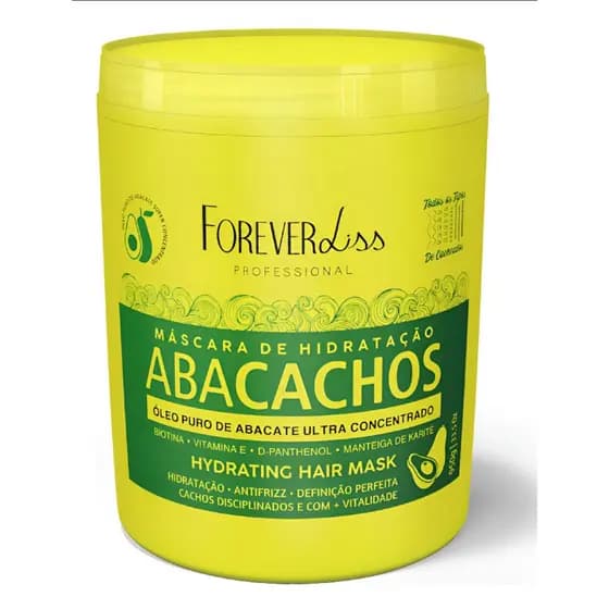 Máscara abacachos cacheados Forever liss 950g
