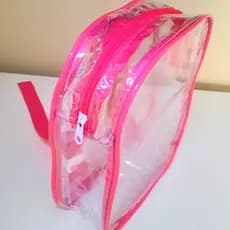kit 2 Mochila infantil cristal praia - viagens