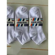 KIT 3 6 12 PARES Masculino Fino Poliéster Para Verão 40-46