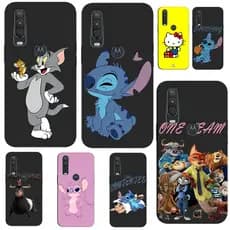 Capinha Motorola Moto One Action Capinha Stitch Capinha iPhone Fofa Capinha Desenho Vaquinha Hello Kitty @10002
