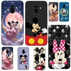 Capinha Personalizada Samsung Galaxy A8 / A8 Plus 2018 Capinha Kawaii Capinha Mickey Capinha Minnie @10026