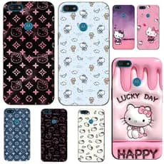 Capinha Rosa Motorola Moto E6 Play Hello Capinha iPhone Fofa Vaquinha Capa Hello Kitty Capinha Kawaii @10012
