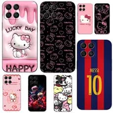Capa De Telefone Personalizada Honor X6S X6 @ 10036 Gato Bonito Dos Desenhos Animados Engraçado Personagens Felinos Coel