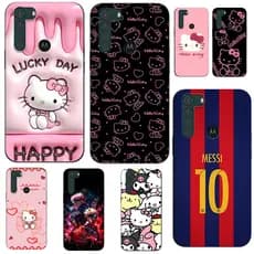 Capa De Telefone Personalizada Motorola Moto One Fusion Plus @ 10036 Gato Fofo De Desenho Animado